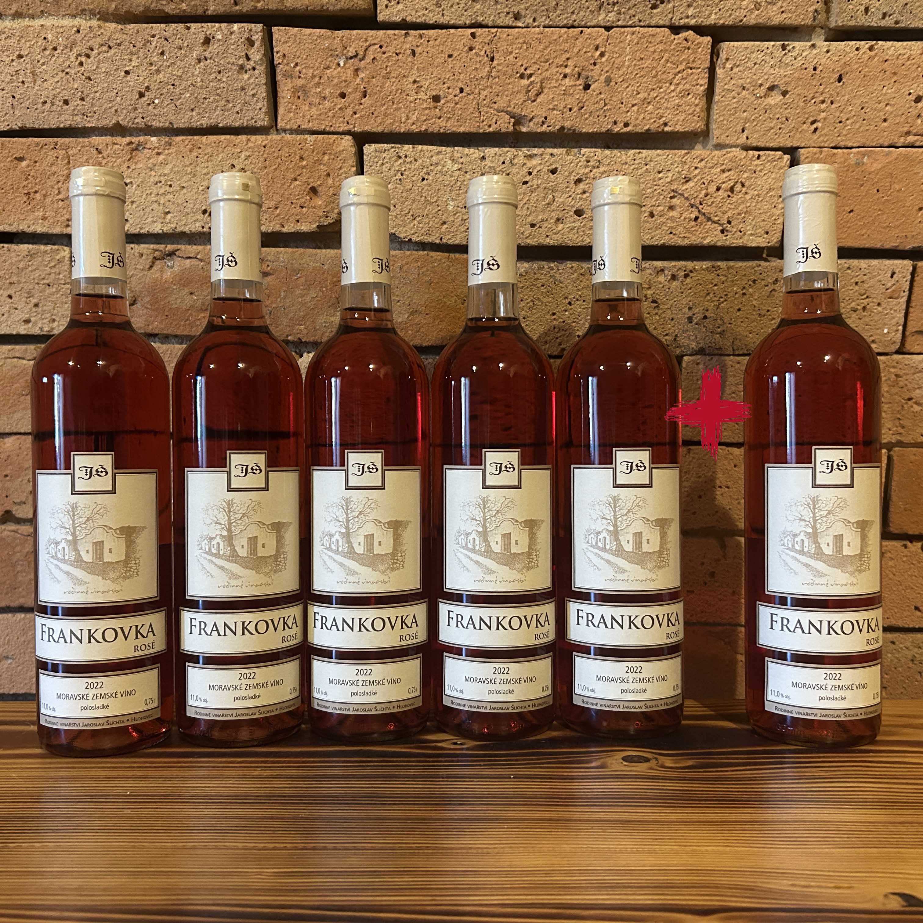 Frankovka rosé 5+1 láhev zdarma